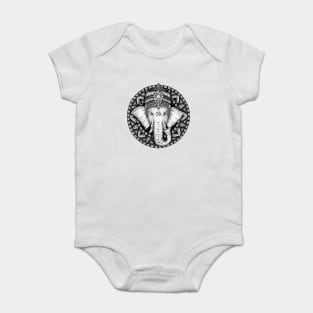 Ganesha Mandala Baby Bodysuit